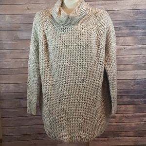 FREE PEOPLE Dylan Tweedy Turtleneck Pullover